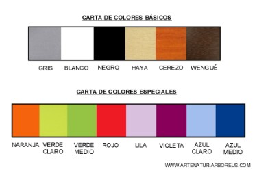 AMPLIA CARTA DE COLORES A ELEGIR AMPLIA CARTA DE COLORES A ELEGIR